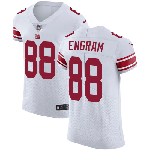Nike Giants #88 Evan Engram White Men's Stitched NFL Vapor Untouchable Elite Jersey - Click Image to Close